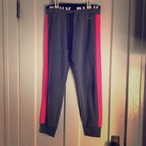 Pink and gray Victoria’s Secret joggers